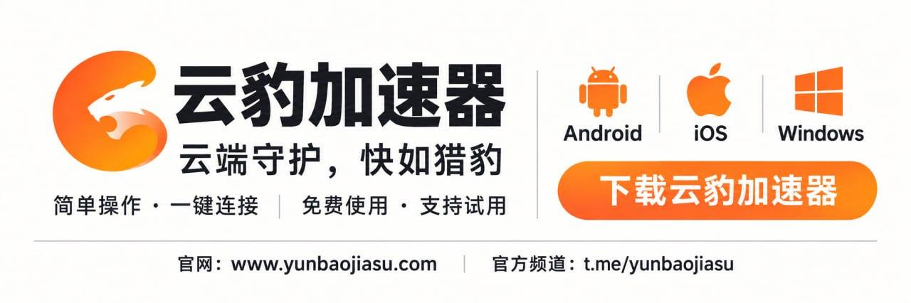 🐆 云豹加速器|免费的VPN翻墙神器 📱 支持 Android、iOS、Windows ⚡️ 简单操作,一键连接… · 图片 1