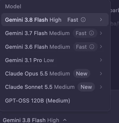 🤖 Google Antigravity 上线 Opus 5.5 和 Sonnet 5.5 模型，11 月 2 日后…