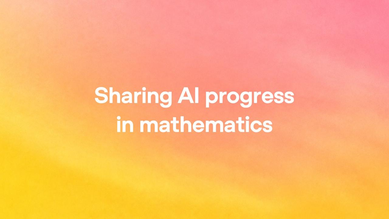 OpenAI 发布内部前沿模型生成的数学成果合集