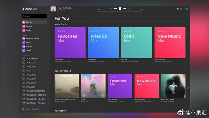 苹果发布AppleMusic网页版 目前,网页版用户可以搜索和播放Apple Music目录中的任何歌曲。还可以访问自…