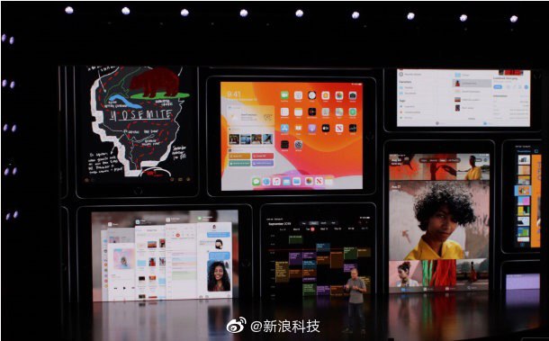 iPad为第一个出场的硬件产品。新的iPad 2019为A10处理器,10.2英寸屏幕,支持键盘和Apple penc…