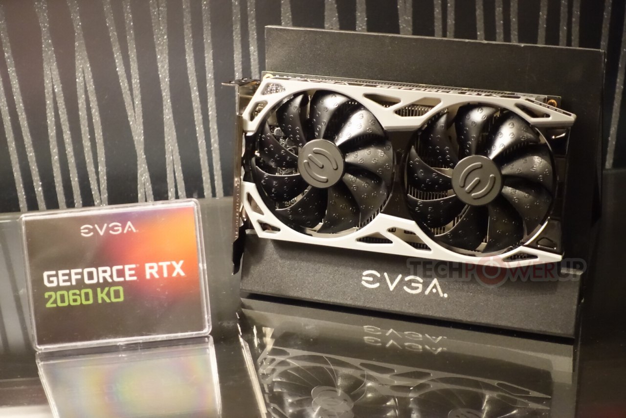 EVGA 展示了 GeForce RTX 2060 KO:这可能是 NVIDIA 应对 RX 5600 XT 的办法