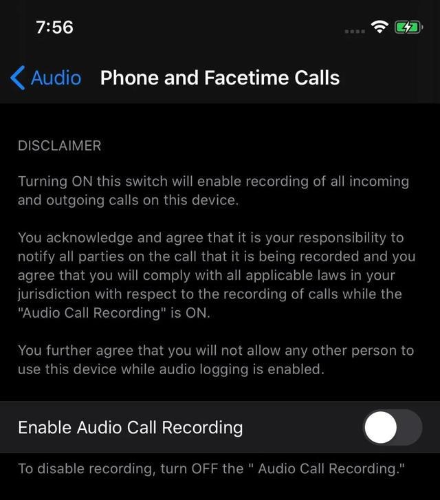 iOS 14 将支援iPhone 通话录音功能